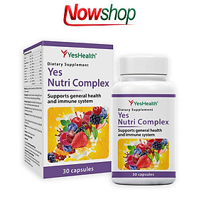 Viên uống bổ sung vitamin tổng hợp Yeshealth Yes Nutri Complex tăng cường đề kháng nâng cao sức khỏe