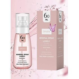 Xịt khoáng khử mùi vùng kin Minaral Spray Lovely -ROSE SPRAY