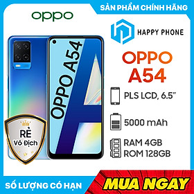 Mua Điện Thoại Oppo A54 (4GB/128GB) - Hàng Chính Hãng - Đã kích hoạt bảo hành điện tử