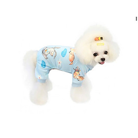 ÁO THUN NỈ HOẠ TIẾT NAI CUTE TỪ 1-4.5KG DÀNH CHO THÚ CƯNG CHÓ MÈO