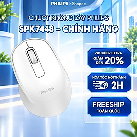 Chuột Bluetooth Philips SPK7448 - Hàng Chính Hãng - GRAY