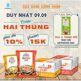 COMBO 2 THÙNG  - Phở Gánh Hà Nội ăn liền