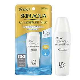 Sữa Chống Nắng Hằng Ngày Dưỡng Da Giữ Ẩm Sunplay Skin Aqua UV Moisture SPF50+ PA+++ (30g)