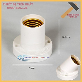 Mua Đuôi Ngồi  Đuôi Đèn Xoáy E27 Đa Năng Chỉnh Đứng  Xéo  Nghiêng Gắn Tường  Táp Lô Lõi Đồng