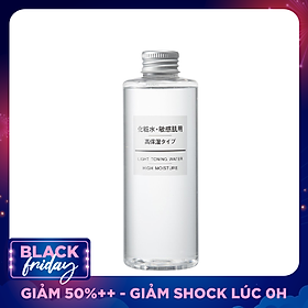 Nước Hoa Hồng Dưỡng Ẩm Cao Muji Light Toning Water 200ml (Hàng Nhập Khẩu Từ Nhật Bản)