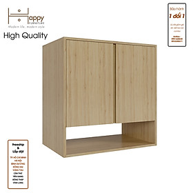 [Happy Home Furniture] SCANDINA, Tủ đựng đồ 2 cánh mở ,80cm x 45cm x 80cm ( DxRxC), TCM_095