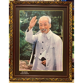 Mua Tranh ảnh Bác Hồ vẫy tay chào - IN160