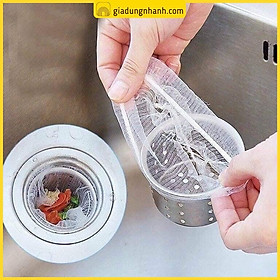 Mua Combo 100 Túi Lọc Rác Bồn Rửa Chén Tiện Lợi