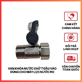 Mua Van Khóa Nước Chữ T Đầu Vào Đại Việt Dùng Cho Nhiều Loại Máy Lọc Nước RO - Hàng chính hãng