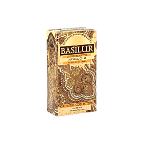 Trà đen Ceylon Basilur vùng Masala Chai - Bộ sưu tập Phương Đông - túi lọc 50g