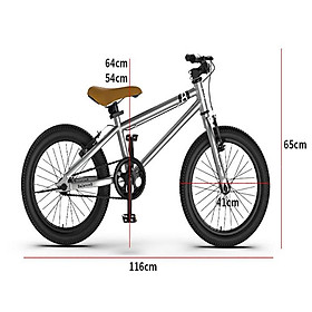 Xe đạp cho bé 4-8 tuổi phong cách cổ điển, xe đạp 20 inch, 16 inch cho bé