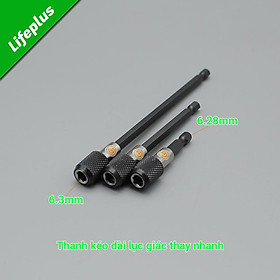 Mua Bộ 3 đầu kéo dài lục giác thay nhanh cho máy khoan