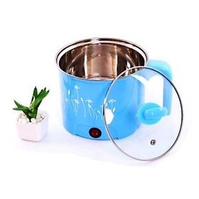 Mua Nồi điện nồi lẩu mini siêu tốc đa năng 1.8L xanh da trời - ShopToro - AsiaMart