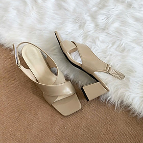 Giày Sandal 2 Quai Chéo 6.5P PABNO PN20026