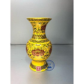 Mua LỌ CẮM HOA THỜ BẰNG SỨ GẤM VÀNG SEN TM121430