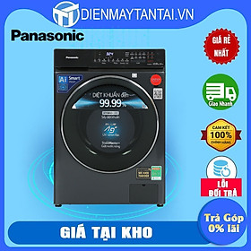 Máy Giặt Sấy Cửa Trước Panasonic 10,5 Kg giặt 6kg sấy NA-S056FR1BV - Diệt khuẩn đến 99.99% - Giặt sấy 2 trong 1- Hàng Chính Hãng (Đen) - Giao Toàn Quốc