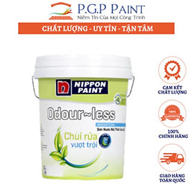 Mua Sơn nội thất Cao Cấp Odour-less Chùi Rửa Vượt Trội (MÀU TRẮNG)