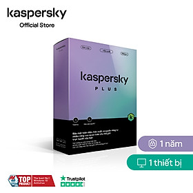 Mua Phần mềm diệt virus Kaspersky Plus 1 Thiết bị/năm - Hàng chính hãng