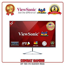 Màn Hình ViewSonic VX3276 2K MHD 32"/IPS/75Hz/HDR10 (2021) - Hàng Chính Hãng