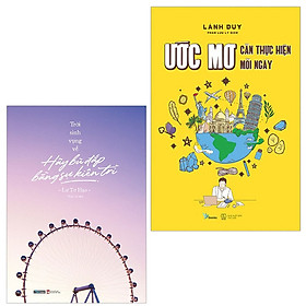 Combo Ước Mơ Cần Thực Hiện Mỗi Ngày và Trời Sinh Vụng Về, Hãy Bù Đắp Bằng Sự Kiên Trì