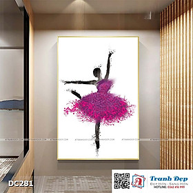 Mua Tranh đơn canvas treo tường Decor Vũ công nghệ thuật - DC281
