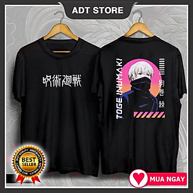 4 mẫu Áo thun Unisex Jujutsu Kaisen Satoru Gojo - Sukuna - Toge Inumaki Anime độc chất giá rẻ