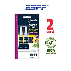  Vỉ 2 tuýp Keo đa năng siêu dính Super Glue (2IN1) - BOSTIK