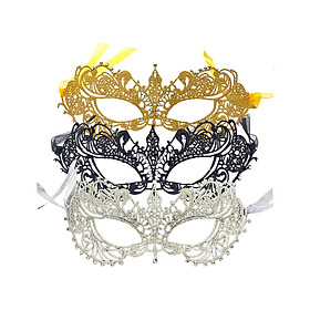 3x Lace  Masquerade  Elegant Delicate Half Face  Lace Eye  Women  for Themed Party Costume Fancy Dress Night Club Show