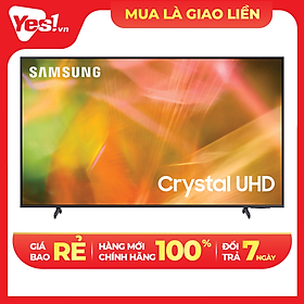 Mua Smart Tivi Crystal Samsung 4K 50 inch UA50AU8000