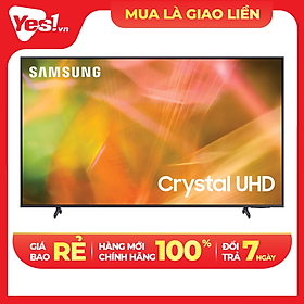 Hình ảnh Smart Tivi Crystal Samsung 4K 50 inch UA50AU8000