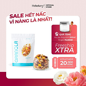 Granola Nhiều Hạt HeBe Không Đường Ăn Kiêng - Ngũ Cốc Giảm Cân Tự Nhiên