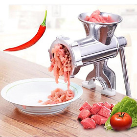 Mua Máy Xay Thịt Quay Bằng Tay Chất Liệu Gang Size 10 - Kèm 3 Ống Nhồi  Chất Lượng Loại Tốt