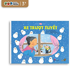 Truyện Ehon bé 3-4-5 tuổi - Xe trượt tuyết