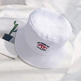 Nón bucket cây dừa - Mũ bucket unisex thêu chữ