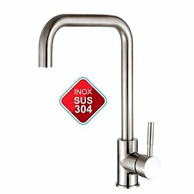 Mua Vòi chén lạnh gập vuông - Inox 304 cao cấp (phi 24)