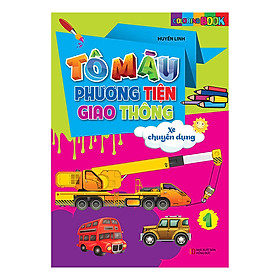 Tô Màu Phương Tiện Giao Thông - Tập 1: Xe Chuyên Dụng