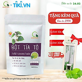 Bột Tía Tô Quảng Thanh 100% Nguyên Chất Sấy Lạnh - Bổ phổi phế, đẹp da