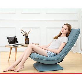 Ghế thư giãn mặt trăng xoay 360 độ, ghế đọc sách, ghế sofa lười