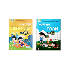 Sách - Combo Luyện tập toán + tiếng việt Lớp 2 - tập 2 ( kết nối )