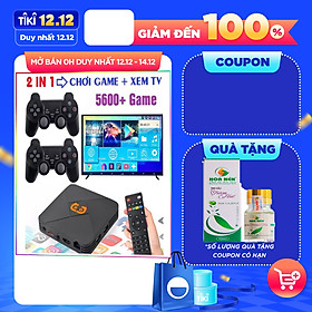 Mua Máy Chơi Game Cầm Tay Điện Tử 4 Nút HDMI Không Dây Tích Hợp Hơn 5600+ Trò Chơi Cho PSP / PS1 / FC / NES