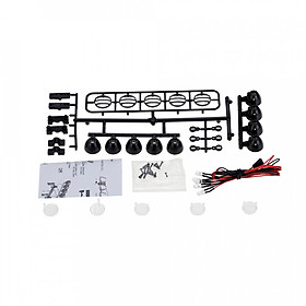 Bộ Đèn Led Nóc Xe Điều Khiển 1/10 G.T Power