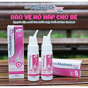 Bình xịt mũi cho bé Maxkona Spray Nano Baby 75ml