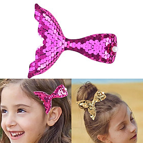 Girls Cute Sweet Fish Tail Hair Clip Duckbill Snap Hairpins Ornament New
