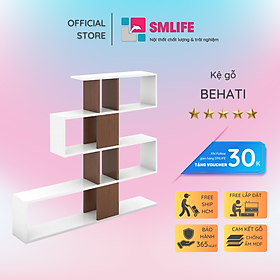 Mua Giá sách giá rẻ hiện đại từ gỗ công nghiệp SMLIFE Behati