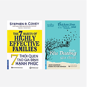 Sách Combo 7 Thói Quen Tạo Gia Đình Hạnh Phúc + Tình Yêu Thương Gia Đình - First News