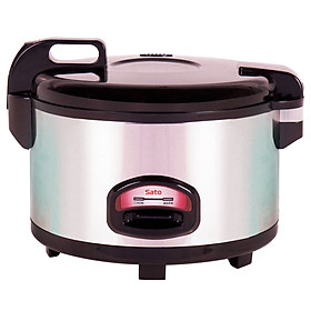 Mua Nồi Cơm Điện Công Nghiệp SATO 46C017 (T) 4.6L - Lòng nồi bằng hợp kim nhôm phủ chống dính cao cấp  hệ thống thoát hơi  chống tràn hiệu quả - Miễn phí giao hàng toàn quốc - Hàng Chính Hãng