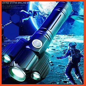 Mua Khuyến mãi - ĐÈN PIN 3 ĐẦU XOAY 320 ĐỘ CHỐNG TRỘM SUPPER LIGHT
