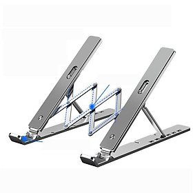 Mua Giá đỡ laptop hợp kim nhôm hỗ trợ tản nhiệt đế tản nhiệt nhôm điều chỉnh độ cao  chống mỏi cổ