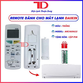 Remote điều khiển điều hòa dành cho máy lạnh Daikin nội địa Nhật - Điện Lạnh Thuận Dung