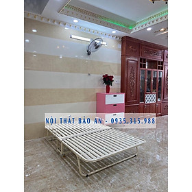 Mua Giường sắt xếp di động mẫu mới kích thước 1m2x2m